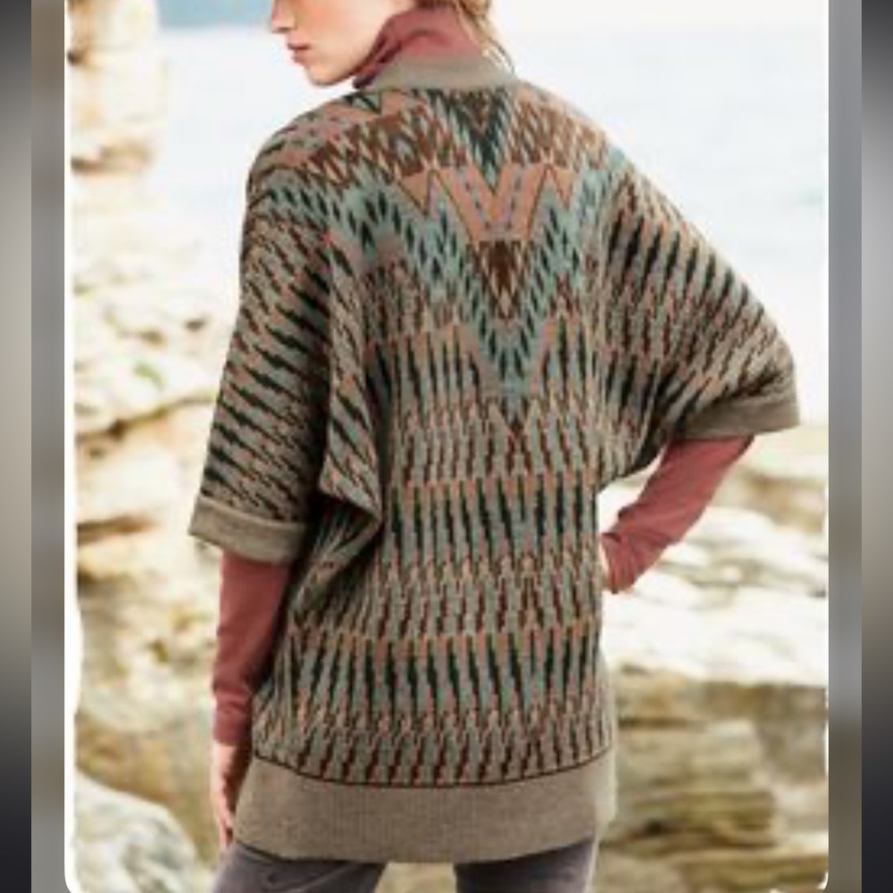 Peruvian Connection Kimono Cardigan